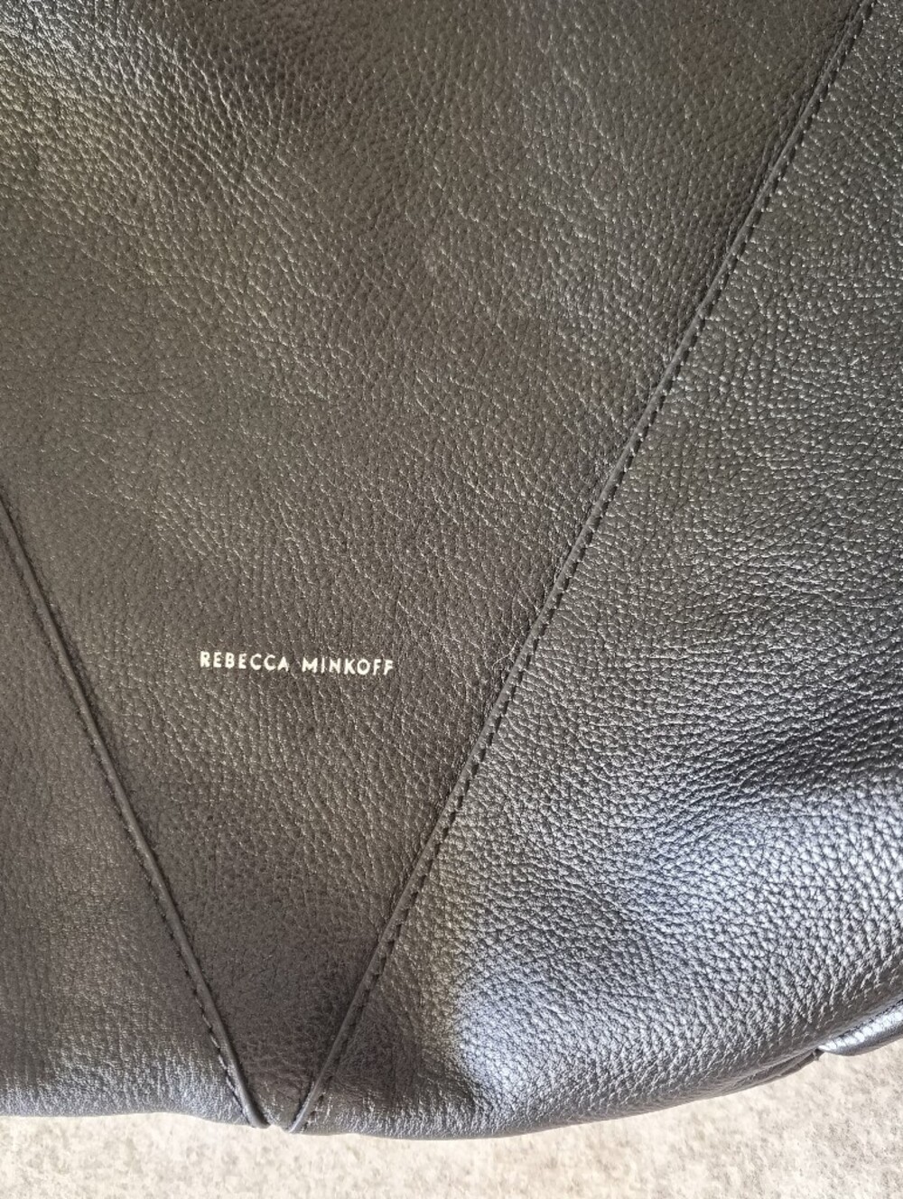 Rebecca Minkoff Moto Leather, Double Zip Hobo Shoulder Bag - Picture 5 of 11
